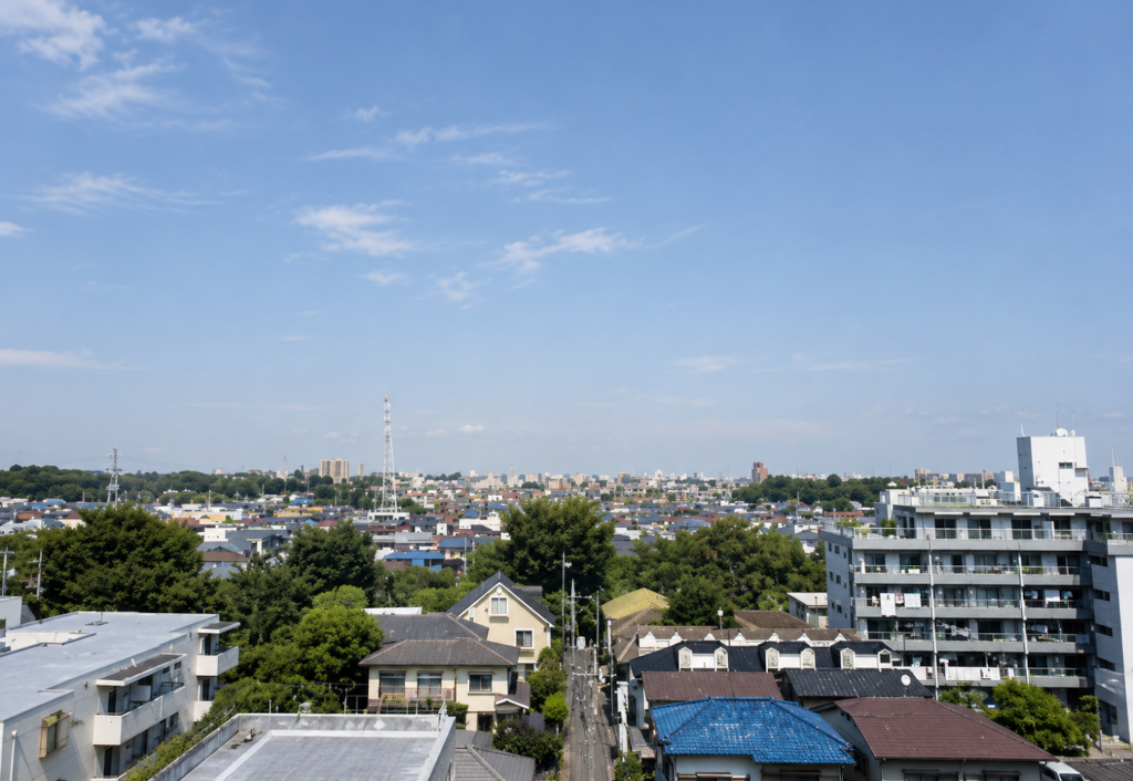 病室からの眺望