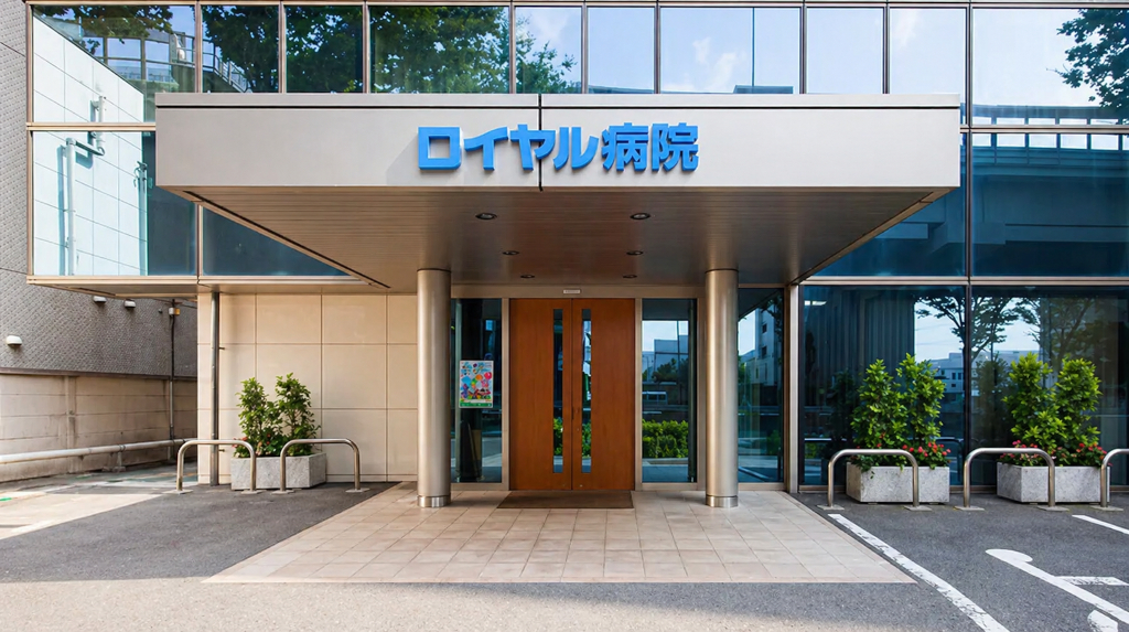 病院エントランス